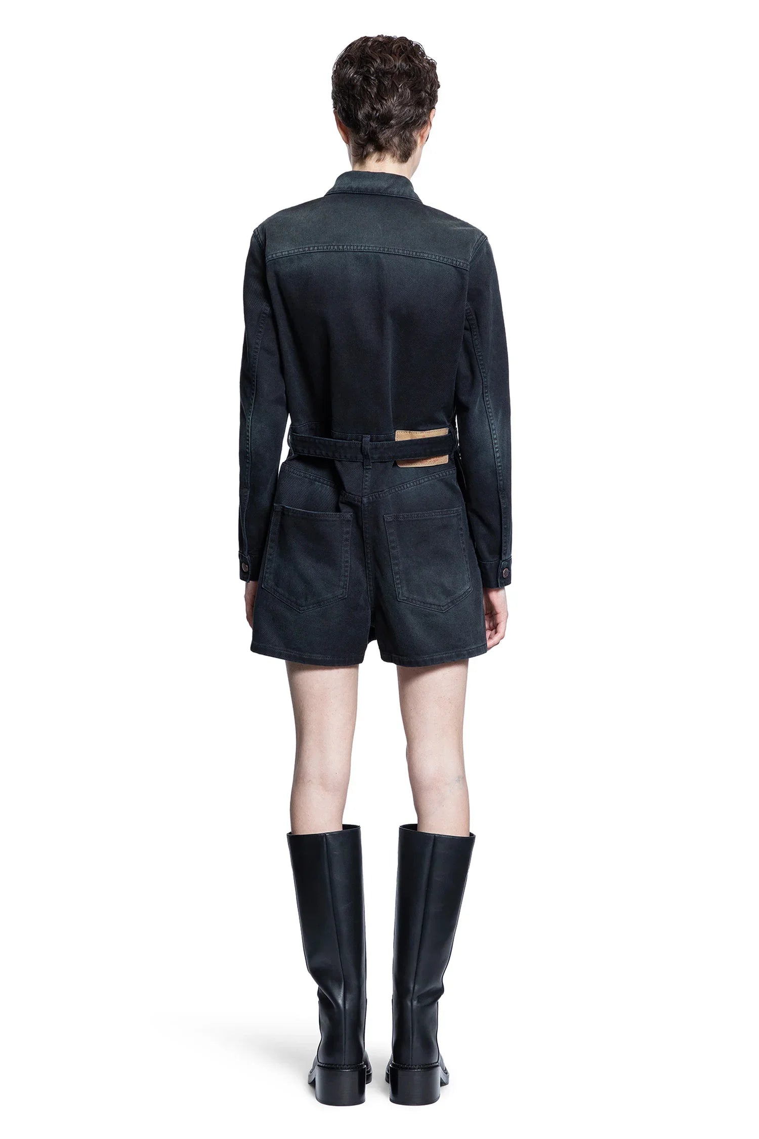 Short Denim Jumpsuit Prada – Гарантія оригінальності – збільшений вид