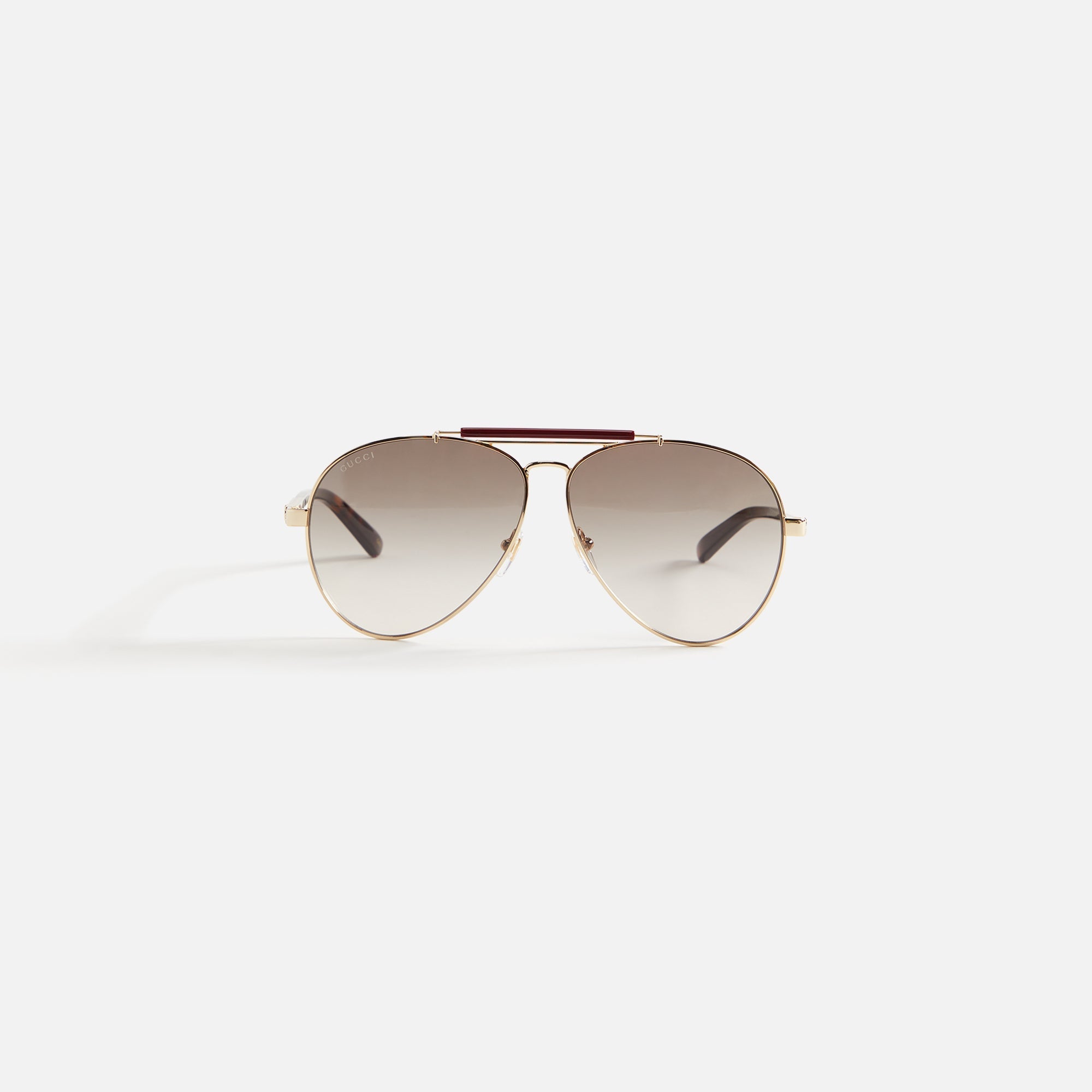002 Sunglasses Gold Gucci – Гарантія оригінальності – боковий вид