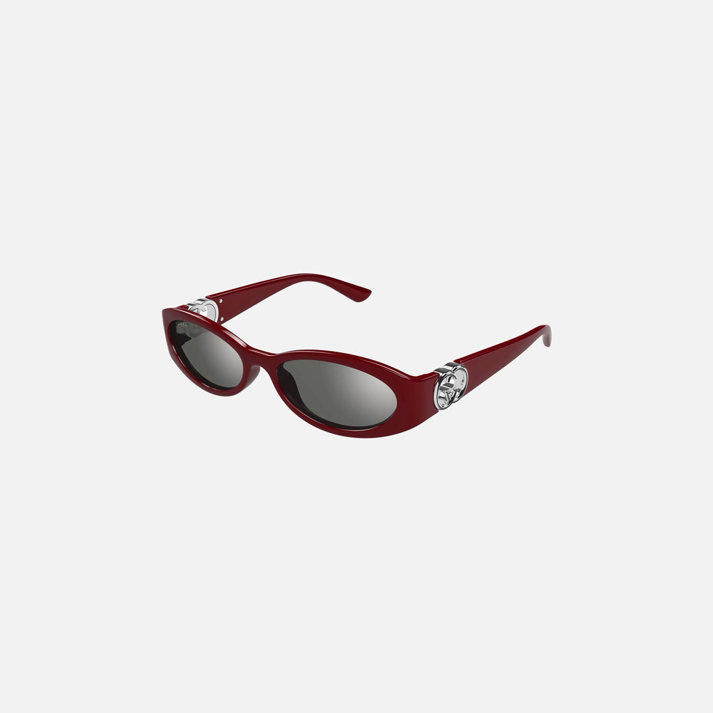 Оригінальна Oval Gg Frame Red Gucci – вид ззаду