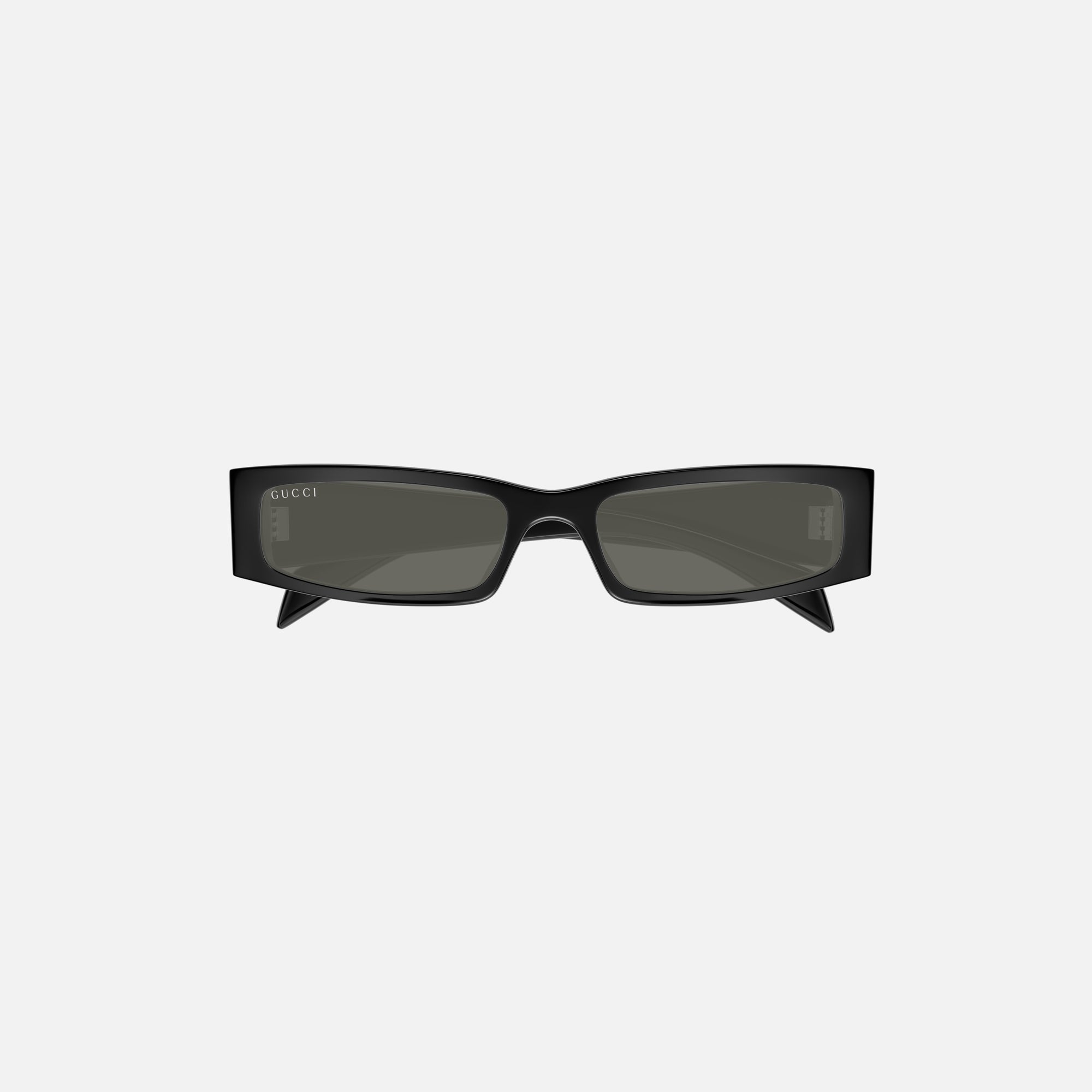 Rectangular Frame Black Gucci – Гарантія оригінальності – боковий вид