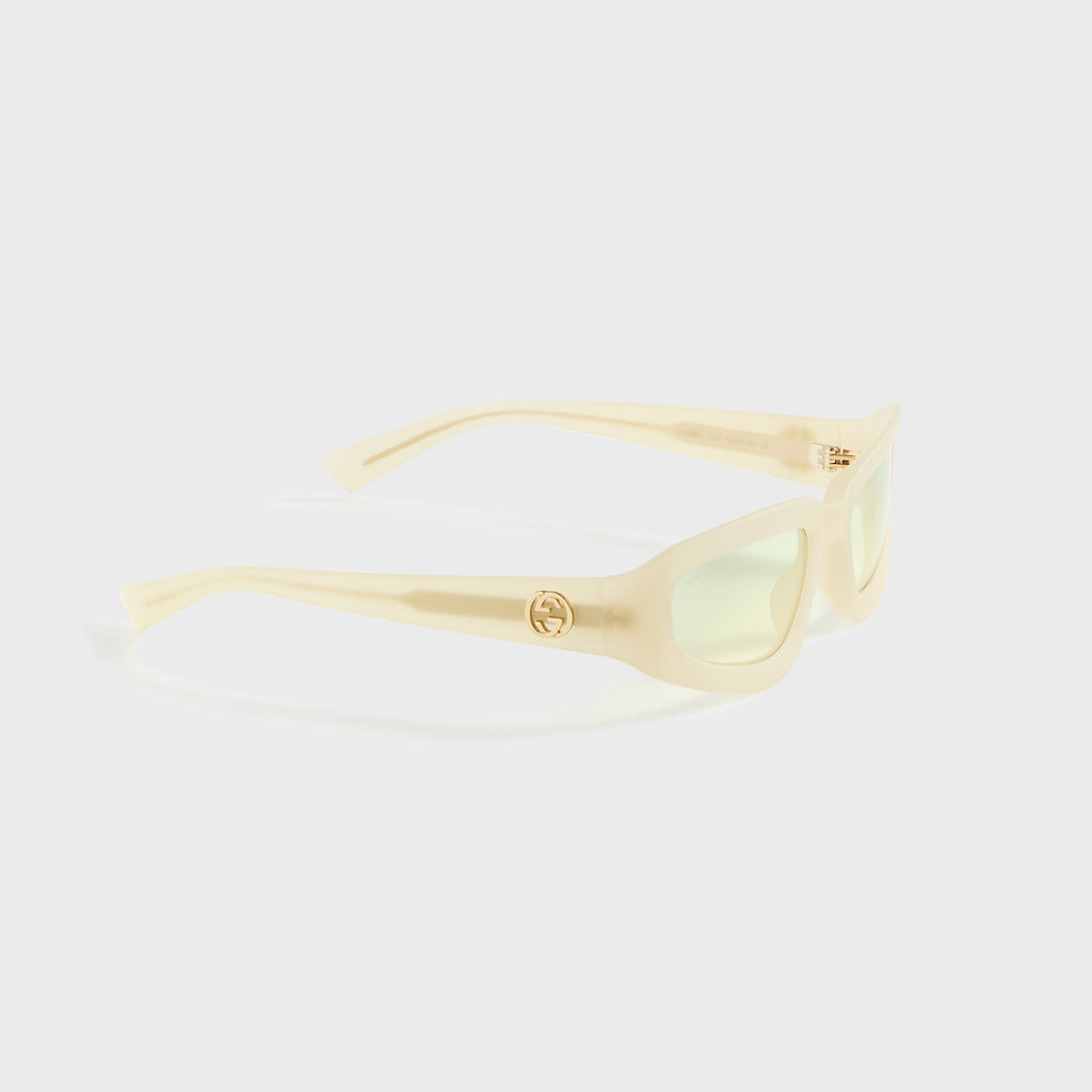 Оригінальна Rectangle Frames Yellow Gucci – вид ззаду