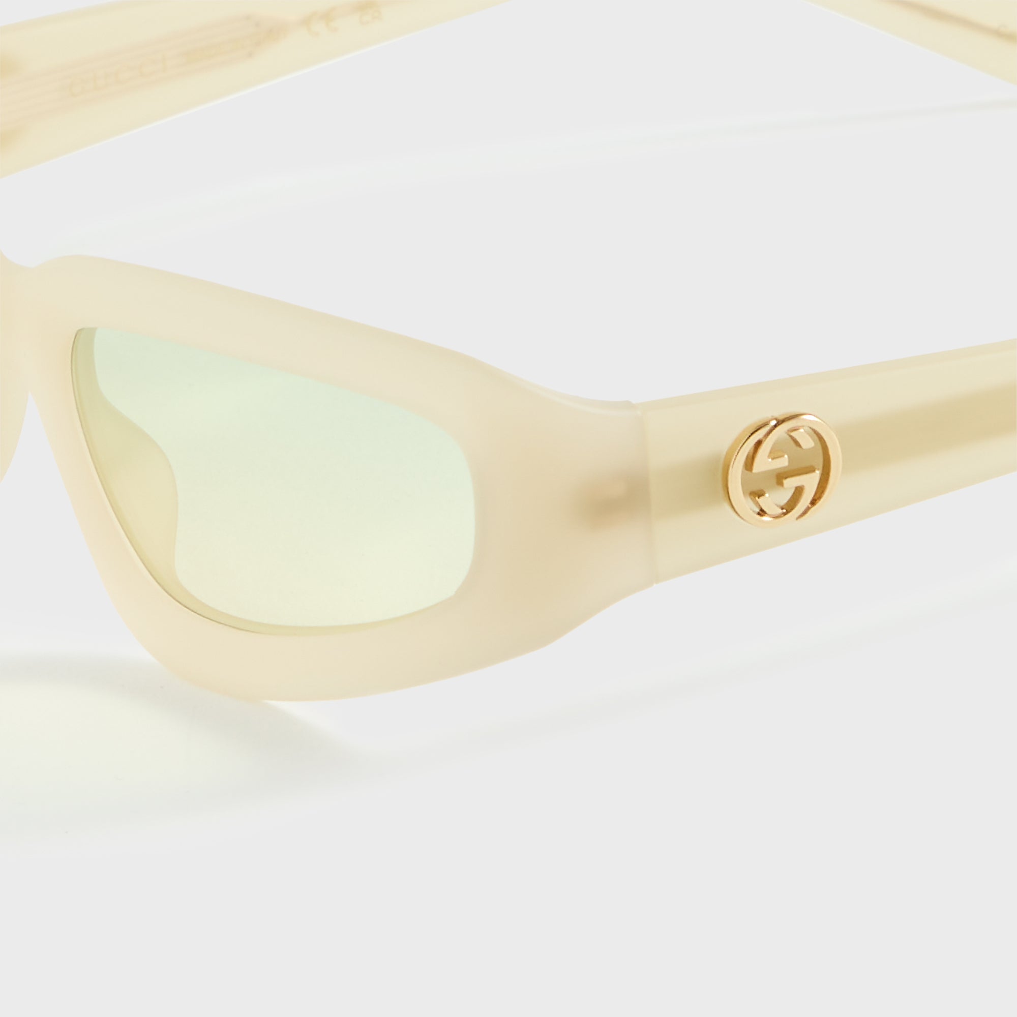 Оригінальна Rectangle Frames Yellow Gucci – детальний вид
