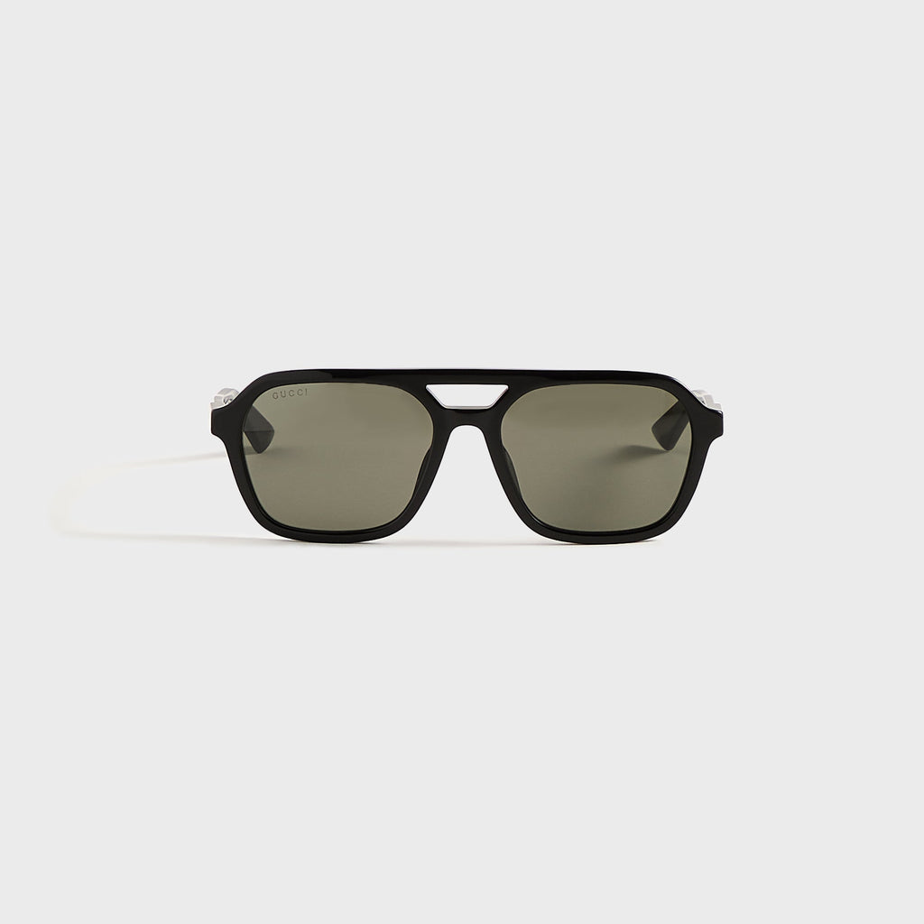 Rectangle Frames Black Gucci – Гарантія оригінальності – боковий вид