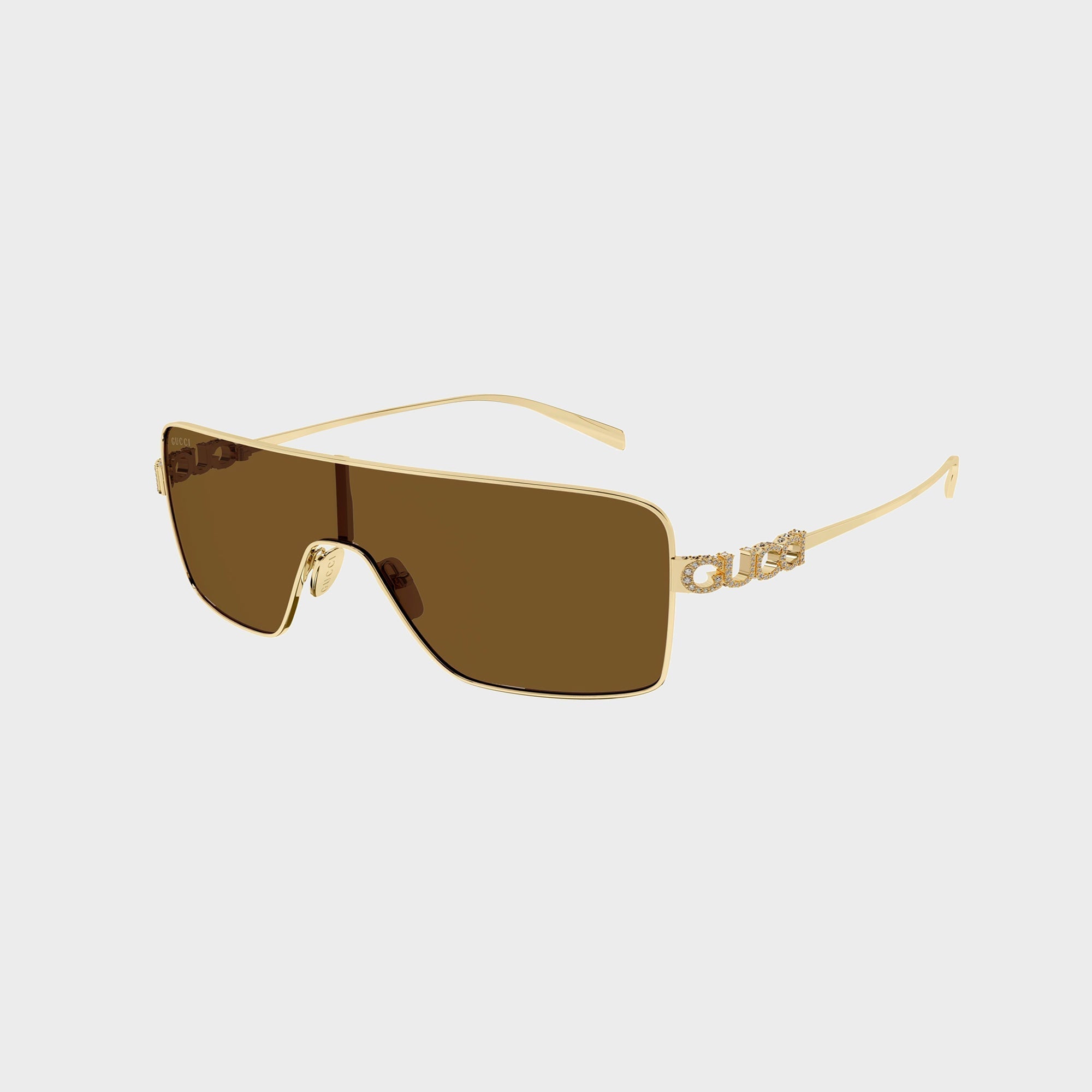 XL Metal Sunglasses Gold Gucci оригінал – Купити в Україні – вид ззаду
