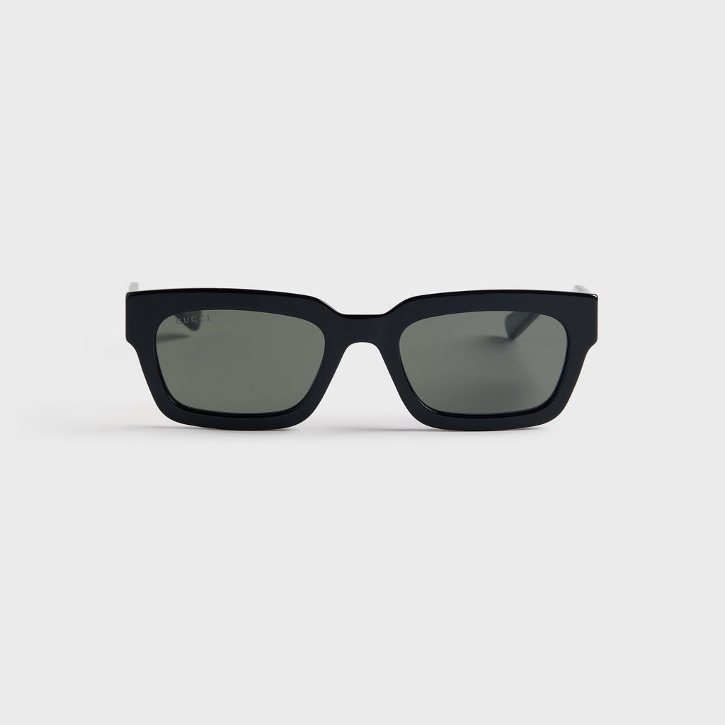 Gg2069s Acetate Rectangle Sunglasses Black Gucci оригінал – Купити в Україні – боковий вид