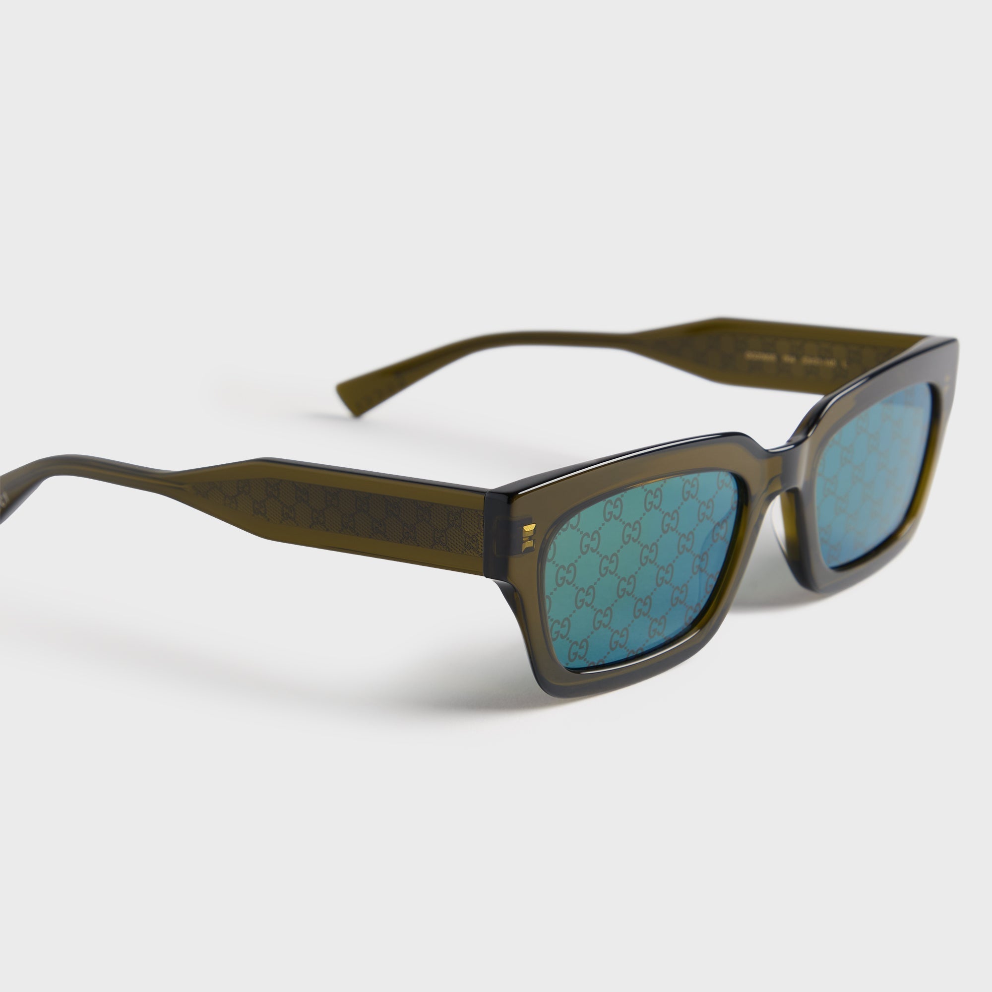 Gg2069s Recycled Acetate Sunglasses Green Gucci оригінал – Купити в Україні – вид ззаду