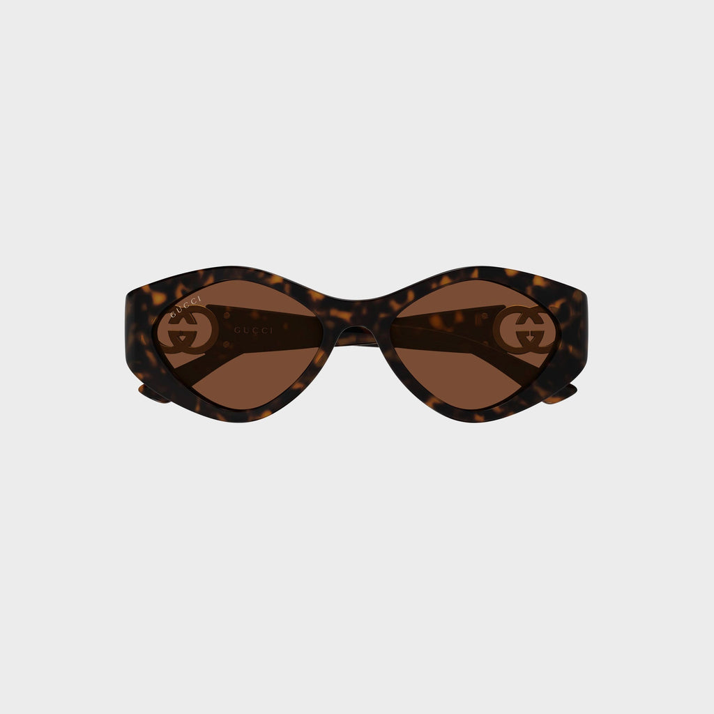 Gg2121s Sunglasses Havana Gucci – Гарантія оригінальності – вид ззаду