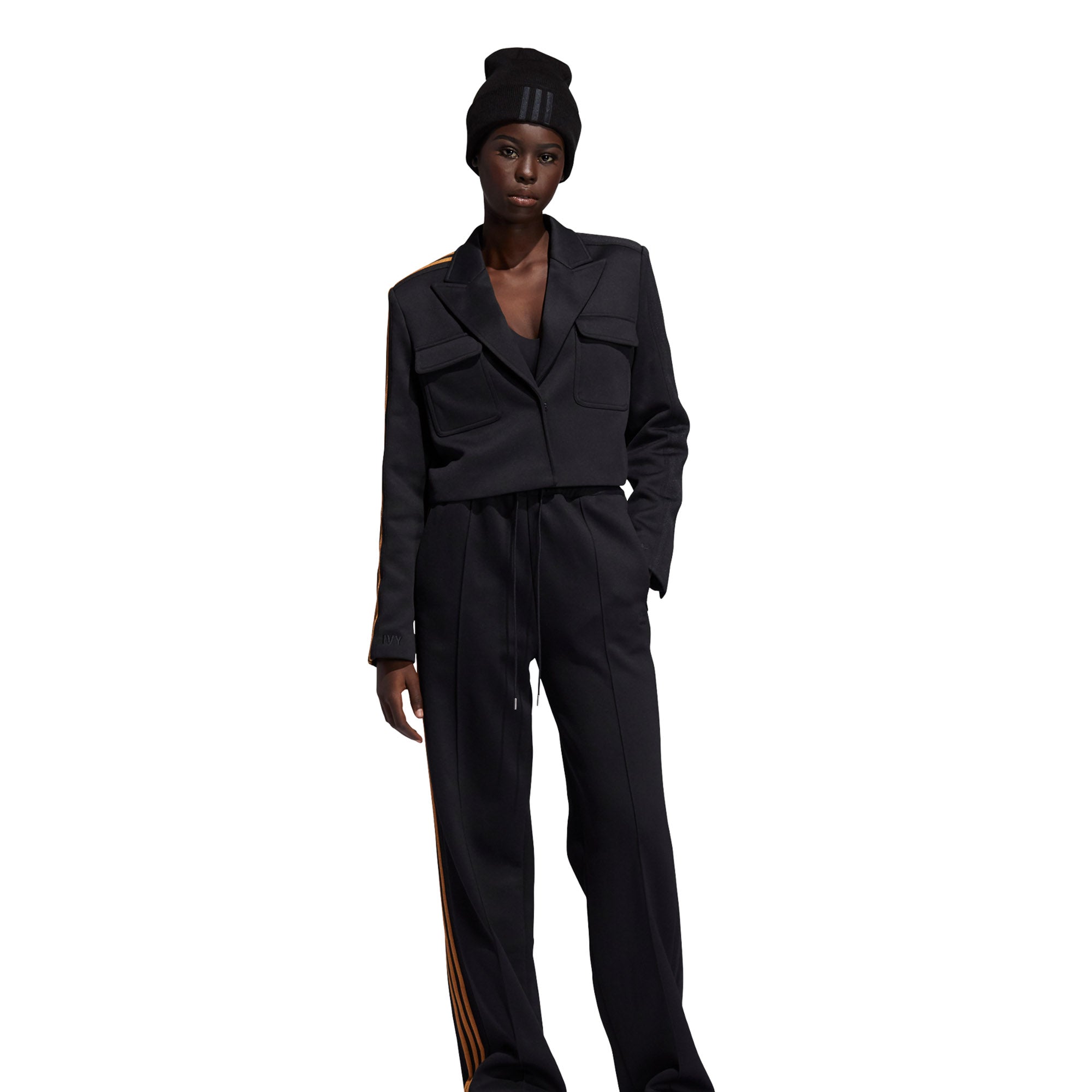 Оригінальна Women Crop Suit Jacket Adidas – вид ззаду