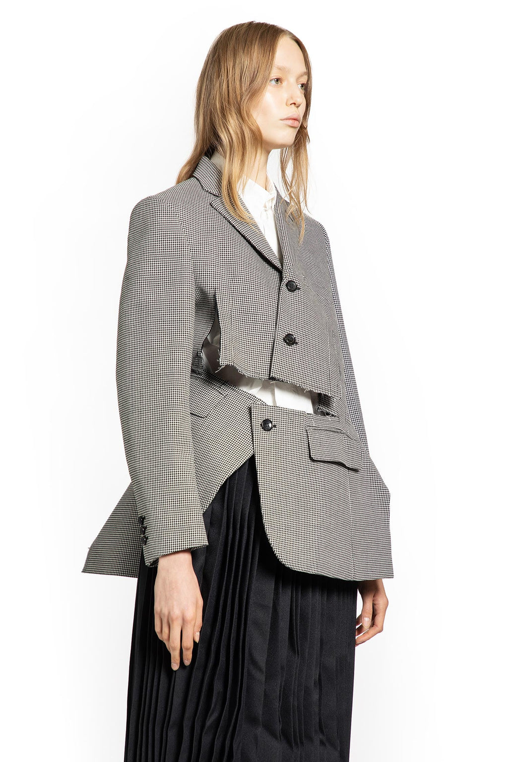Overshirt Jacket With Contrast Detail Comme des garcons оригінал – Купити в Україні – вид ззаду