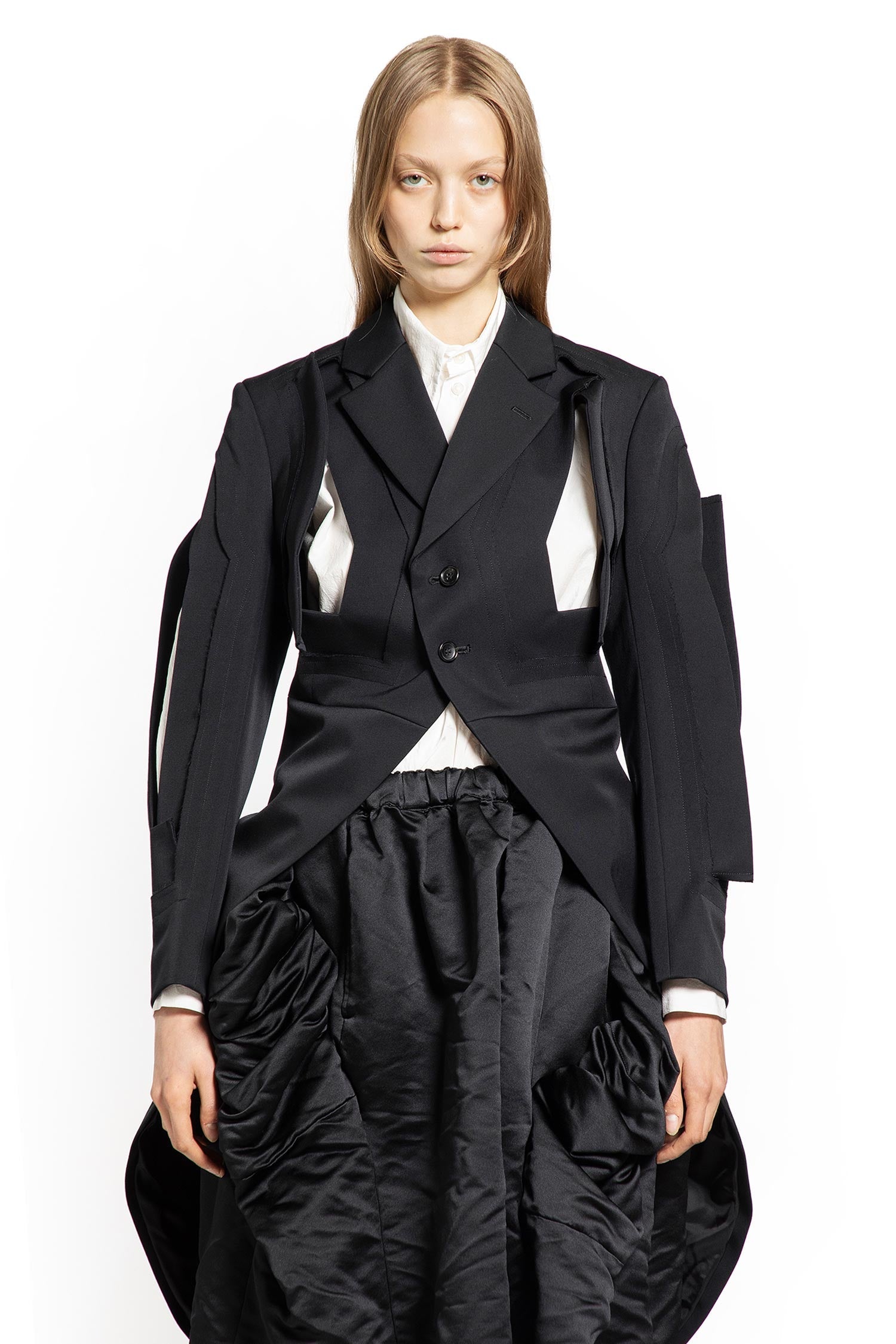 Оригінальна Single-Breasted Blazer Classic Comme des garcons – вид ззаду