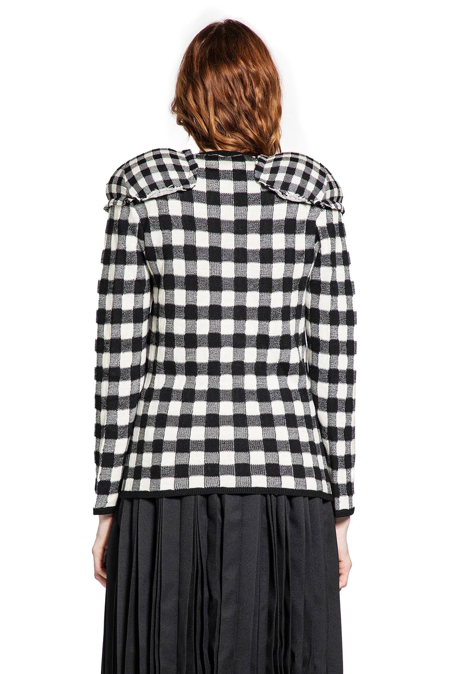 Оригінальна Check Wool Sweater Comme des garcons – збільшений вид