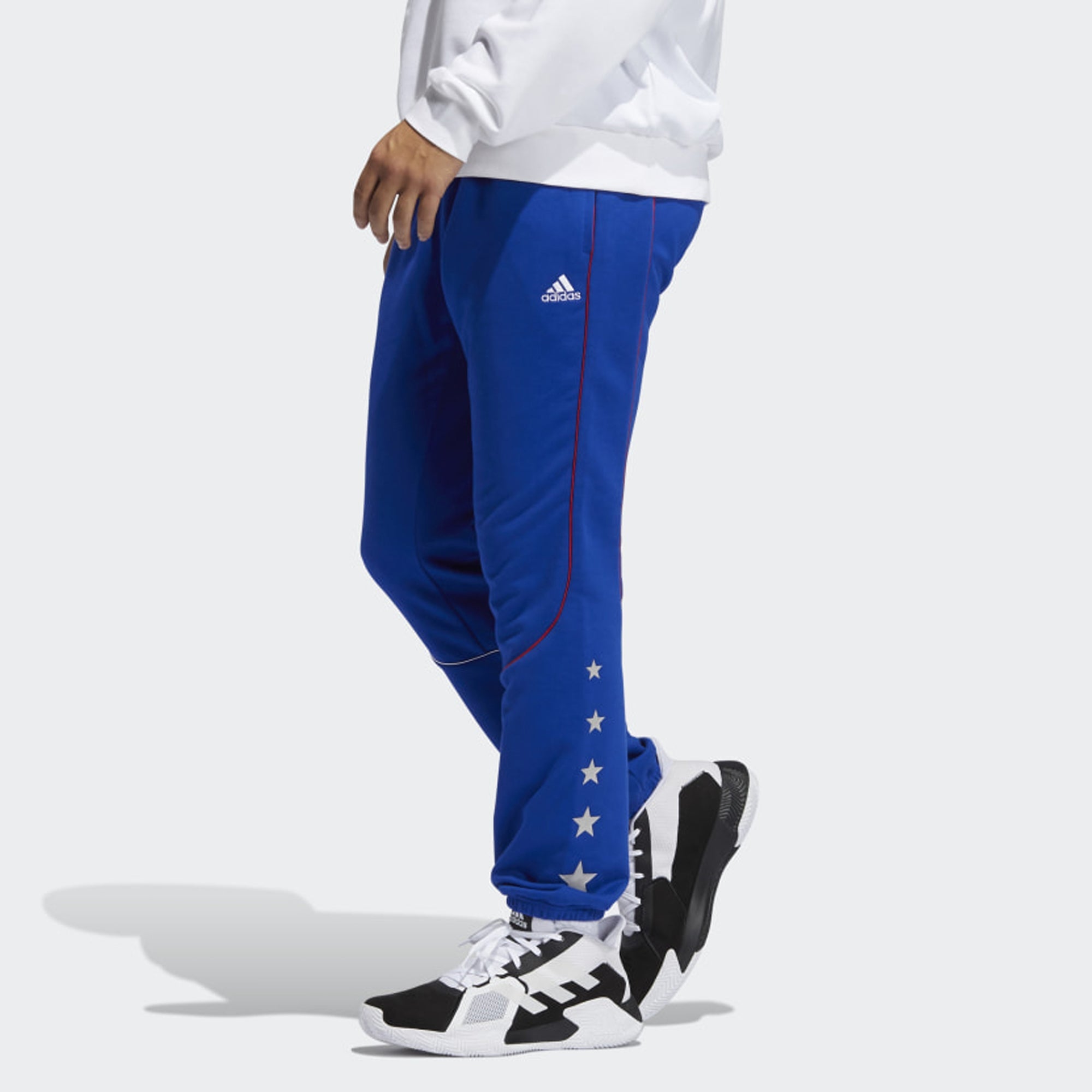 Mens LD MCD Pants Blue Adidas оригінал – Купити в Україні – вид ззаду - ADIDAS