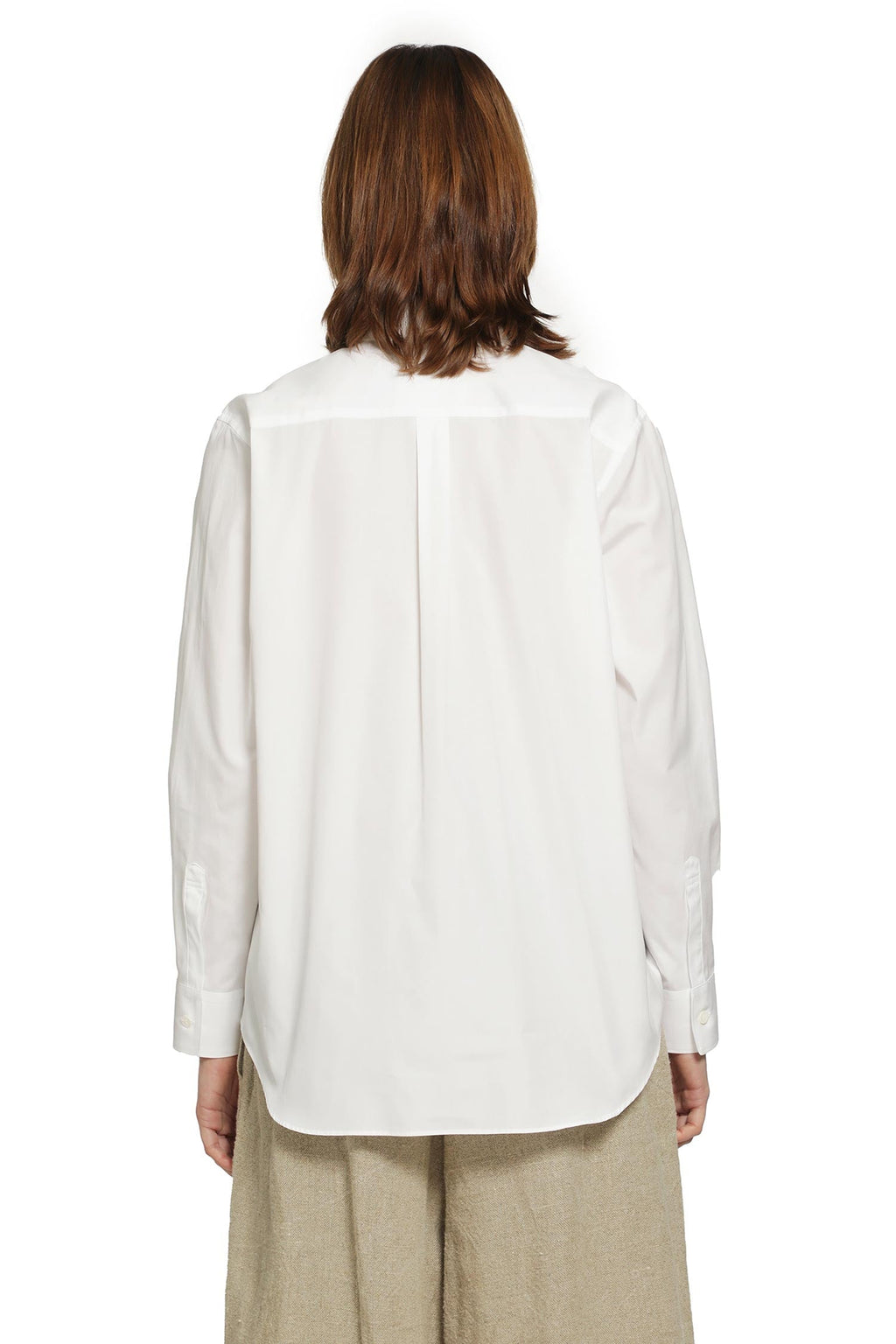 Оригінальна Crochet Pocket Shirt In Cotton Poplin Comme des garcons – збільшений вид
