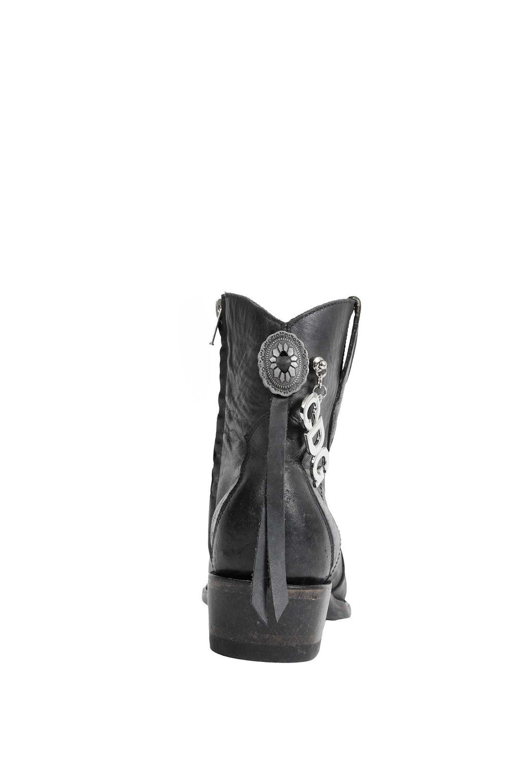 X Mexicana Leather Ankle Boots With Charm Comme des garcons – Гарантія оригінальності – детальний вид