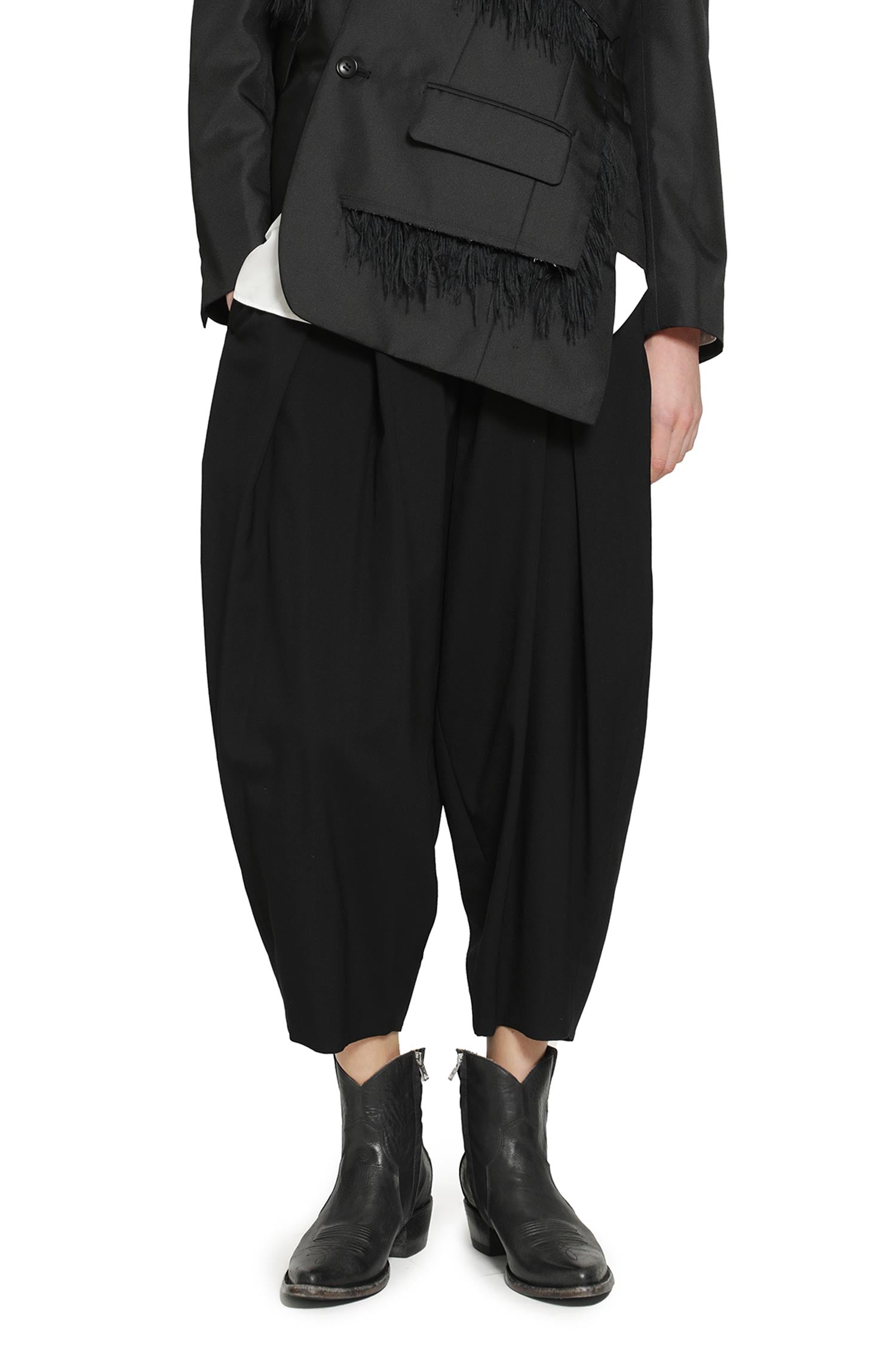 Cropped Balloon Pants Comme des garcons оригінал – Купити в Україні – боковий вид