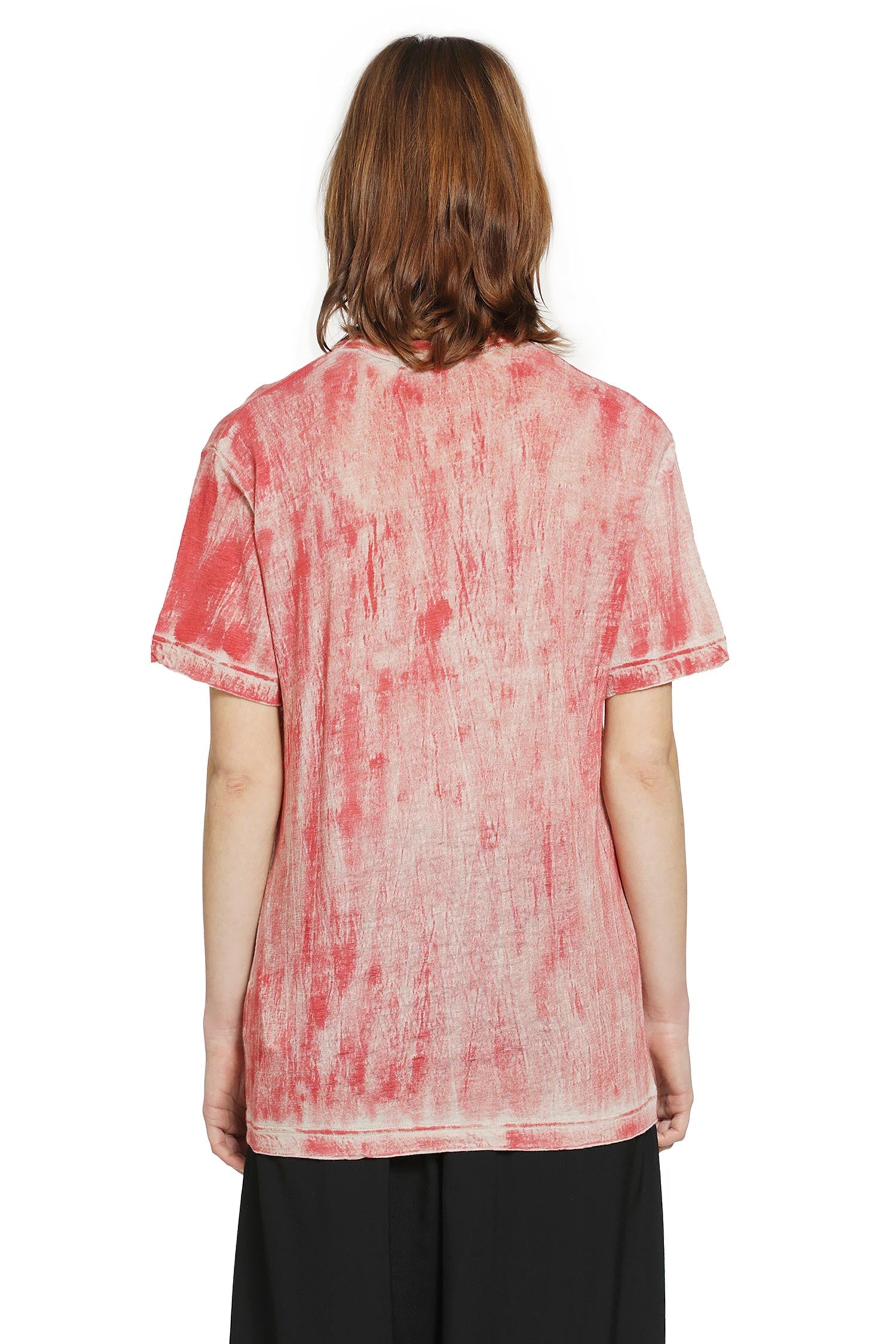 Overdyed Linen T-Shirt Comme des garcons оригінал – Купити в Україні – збільшений вид