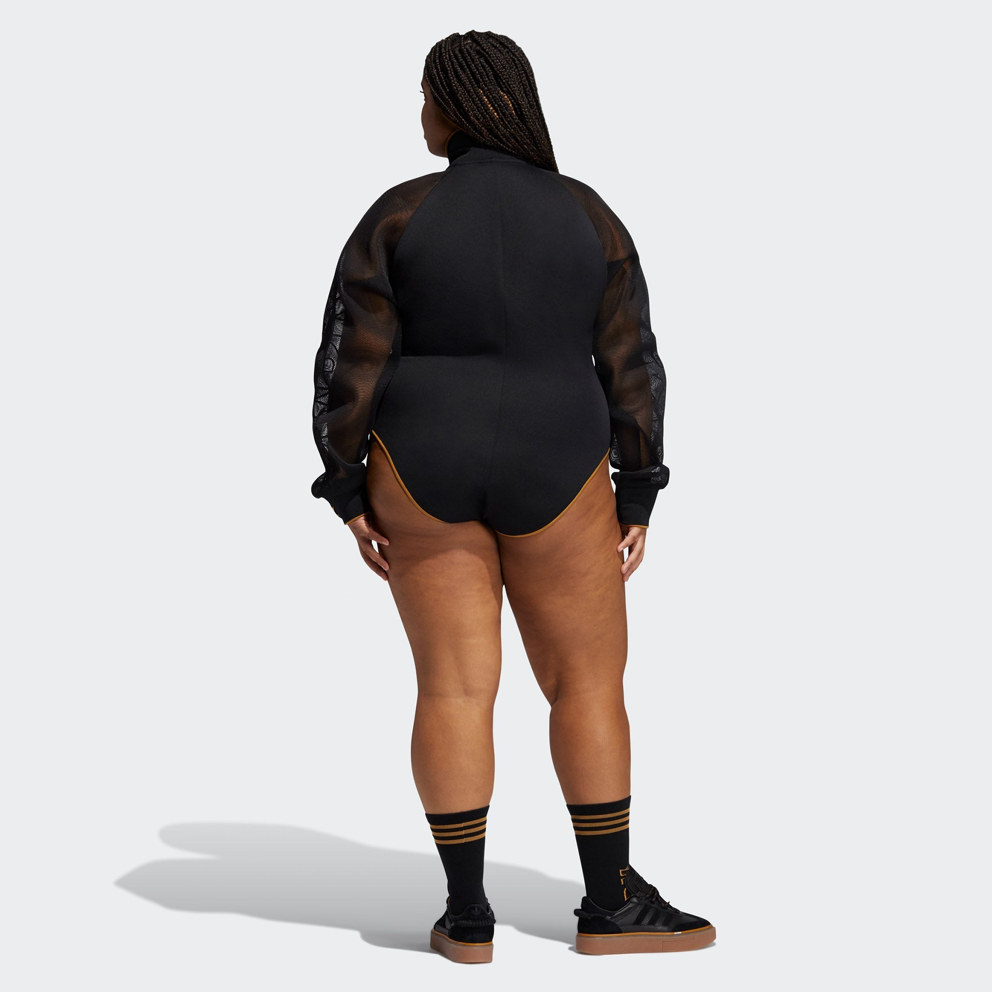 Women Mesh Body Suit Adidas – Гарантія оригінальності – вид ззаду - ADIDAS