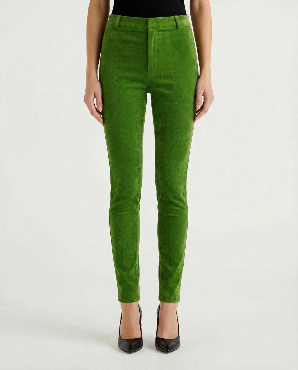 Оригінальна Stretch Velvet Leggings Gucci – вид ззаду