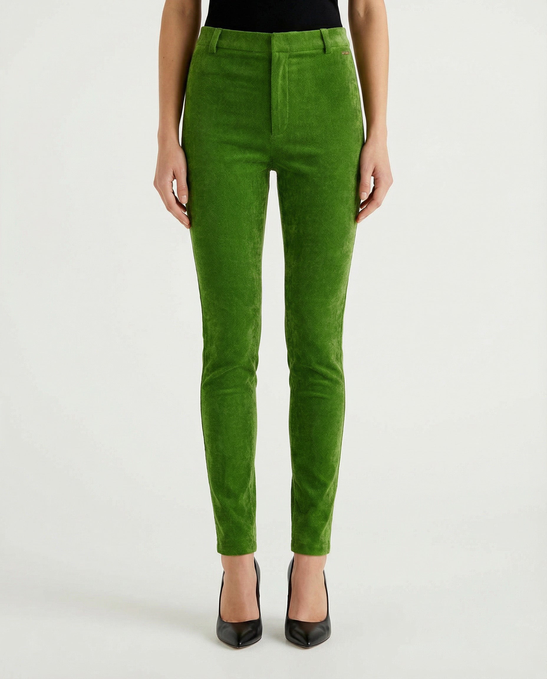 Оригінальна Stretch Velvet Leggings Gucci – вид ззаду
