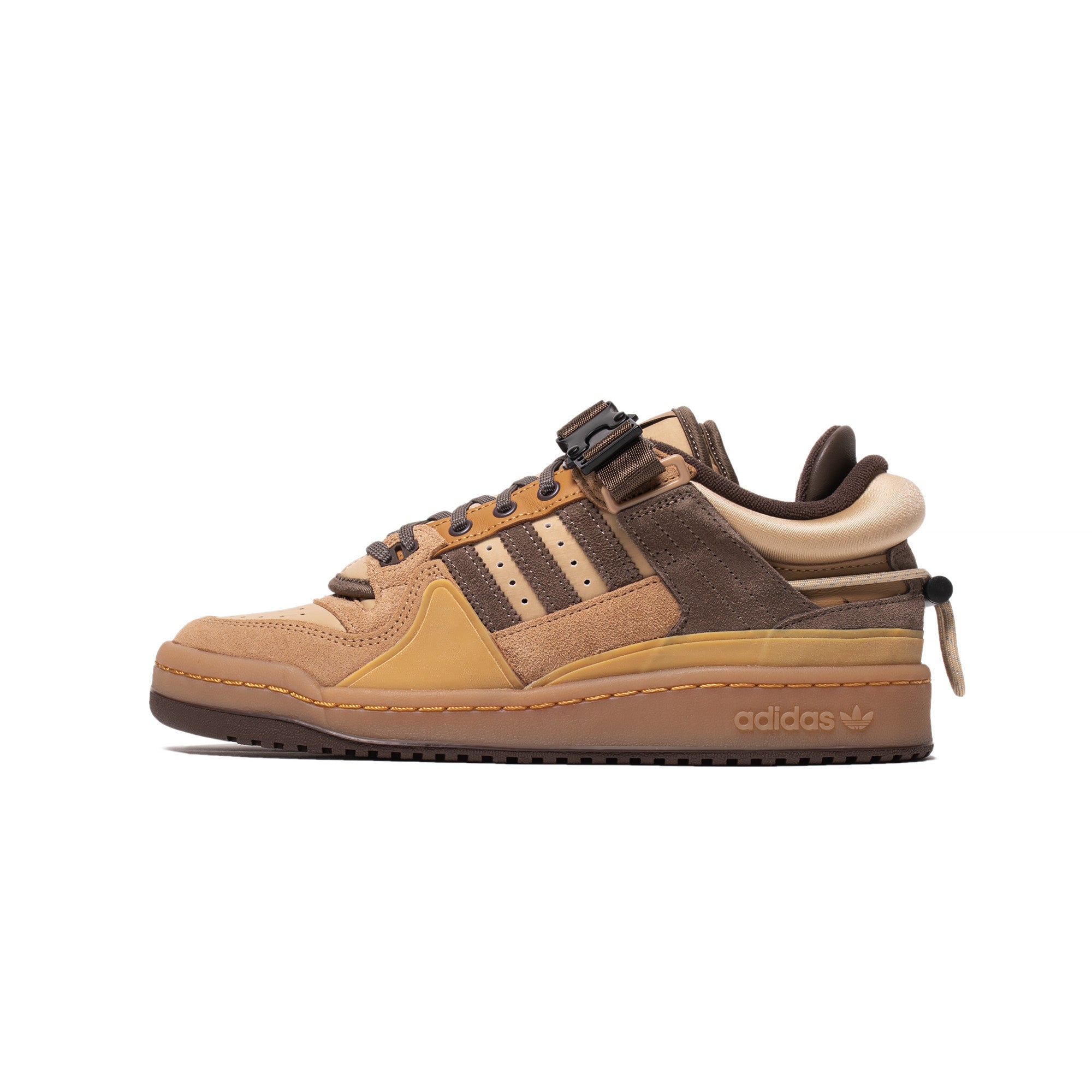 X Bad Bunny Mens Forum 84 Lo Shoes Adidas – Гарантія оригінальності – боковий вид - ADIDAS
