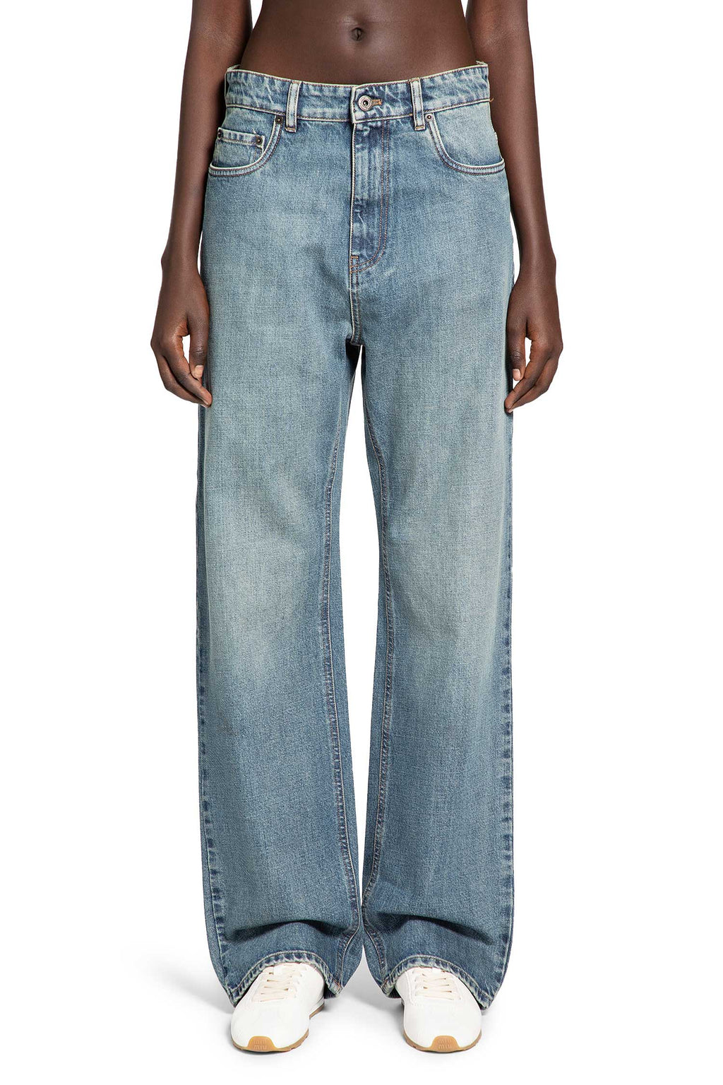Denim Trousers Miu miu оригінал – Купити в Україні – вид ззаду