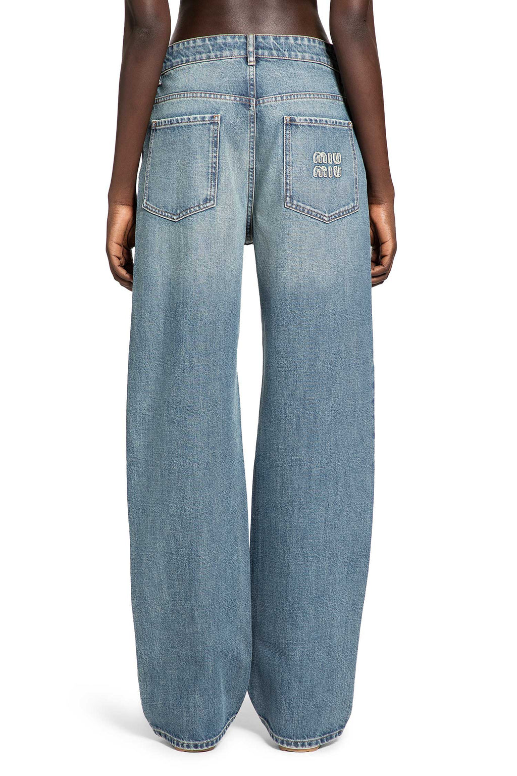 Denim Trousers Miu miu оригінал – Купити в Україні – збільшений вид