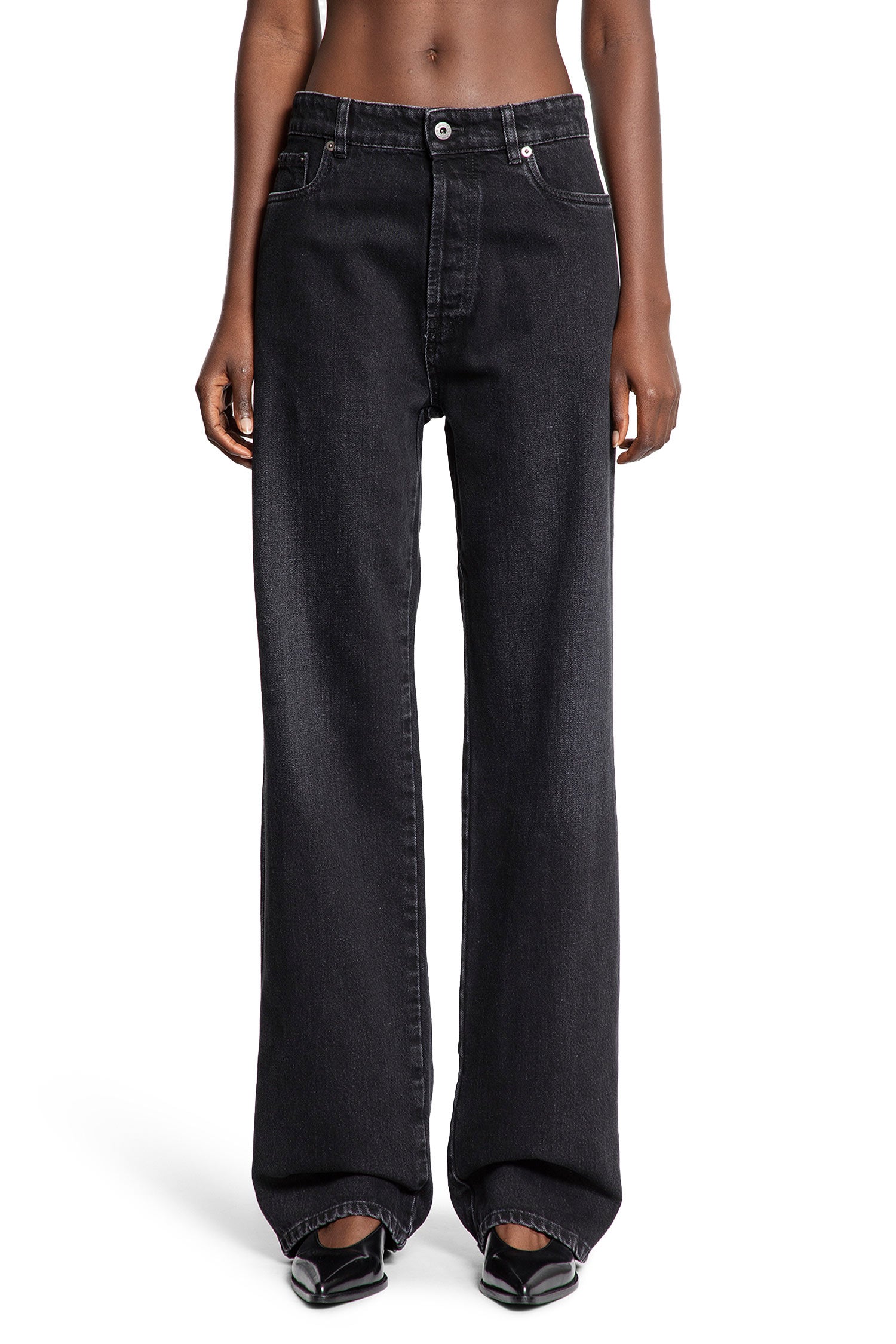 Оригінальна 5 Pocket Jeans Miu miu – вид ззаду