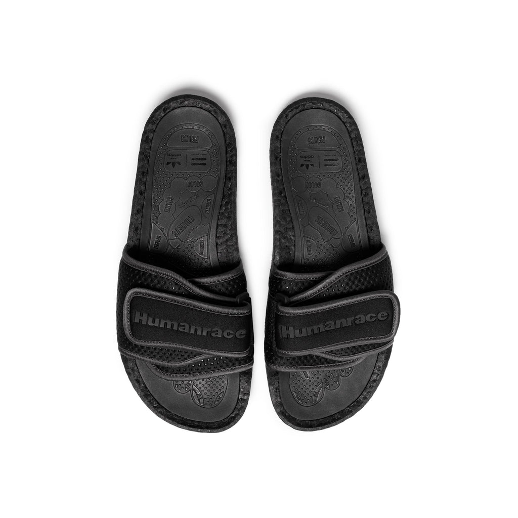 Оригінальна Men Pw Chancletas Hu Black Slides Adidas – боковий вид
