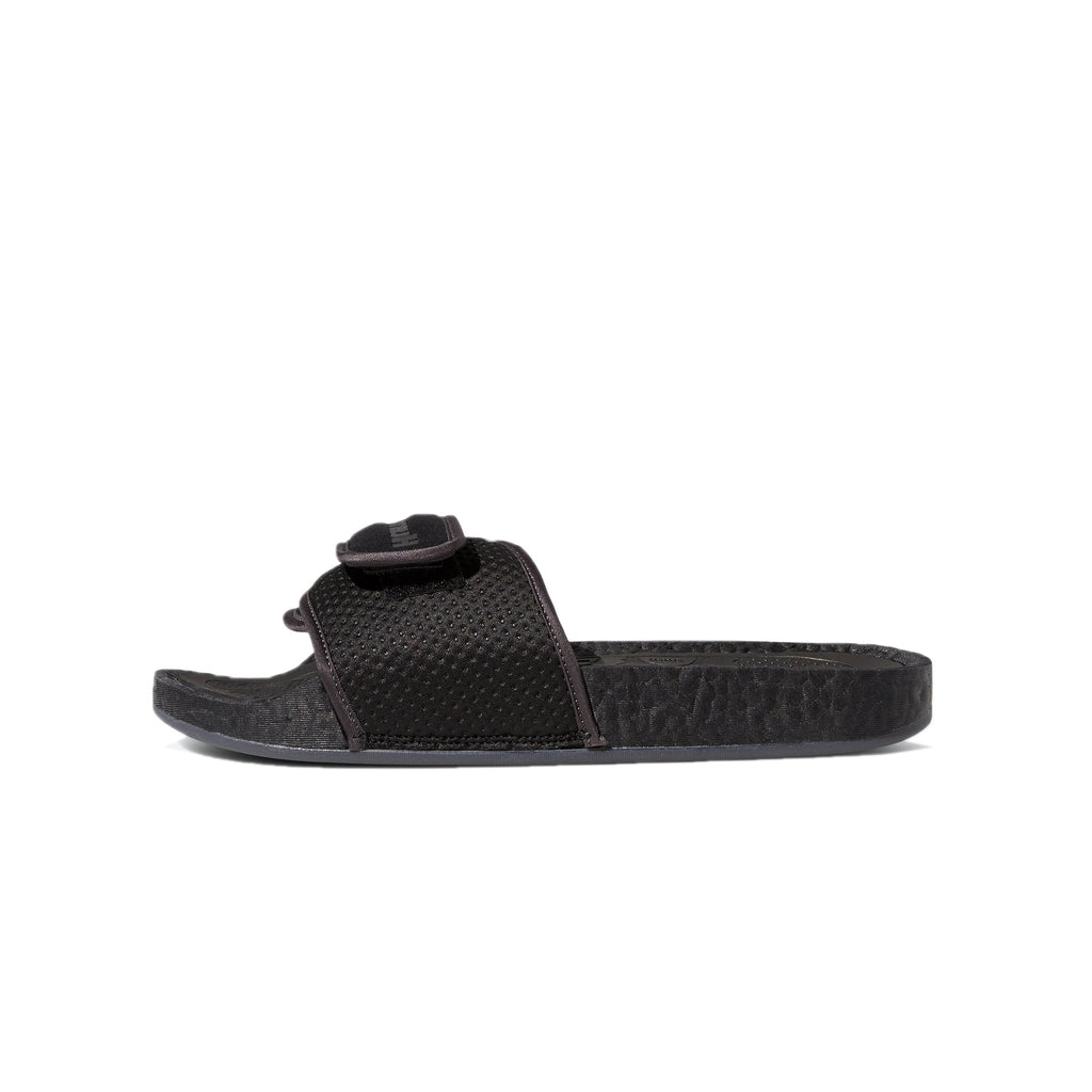 Оригінальна Men Pw Chancletas Hu Black Slides Adidas – вид ззаду