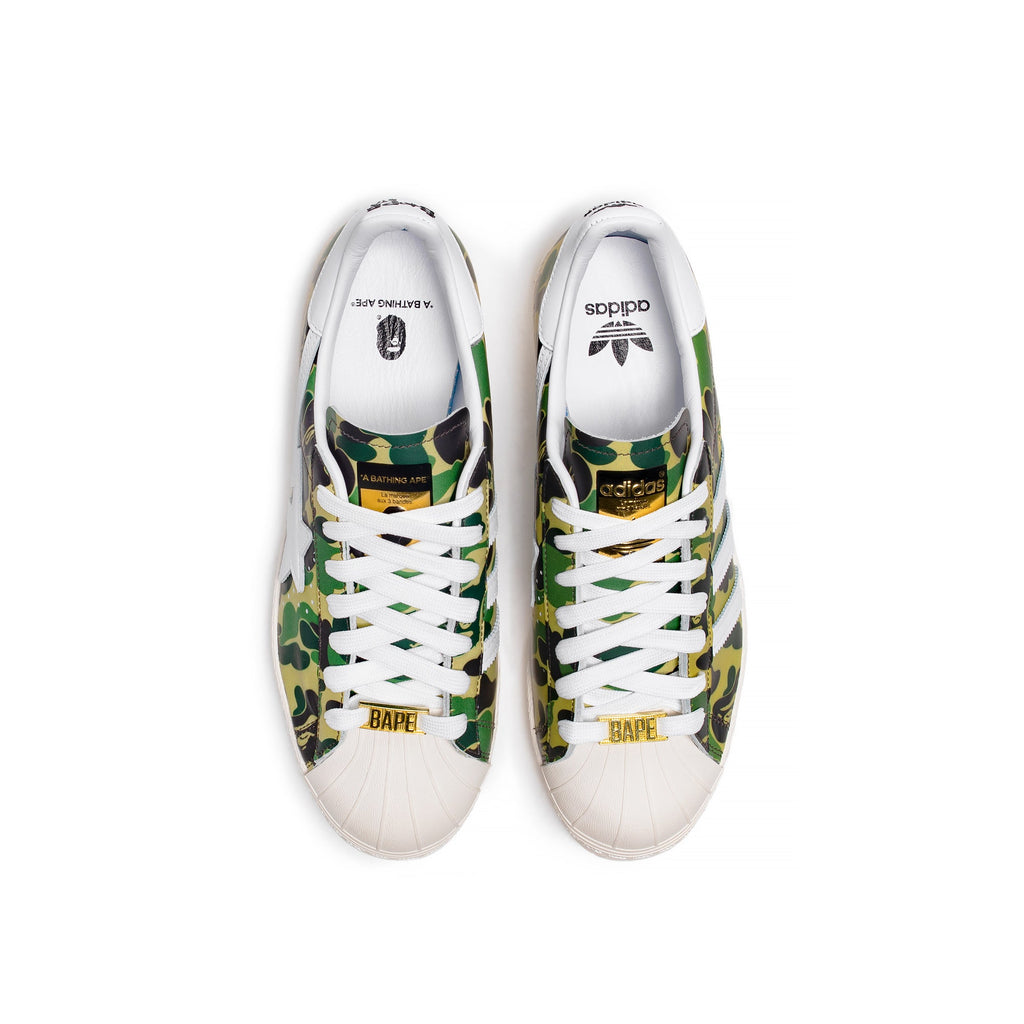 Mens Superstar80s Bape Shoes Adidas оригінал – Купити в Україні – збільшений вид