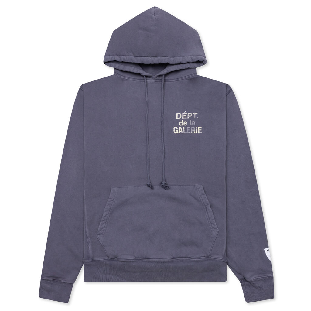 French Logo Vintage Hoodie Gallery department – Гарантія оригінальності – боковий вид