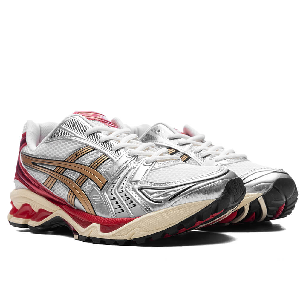 Оригінальна X Sneaker Politics Gel Kayano 14 Cream Asics – вид ззаду