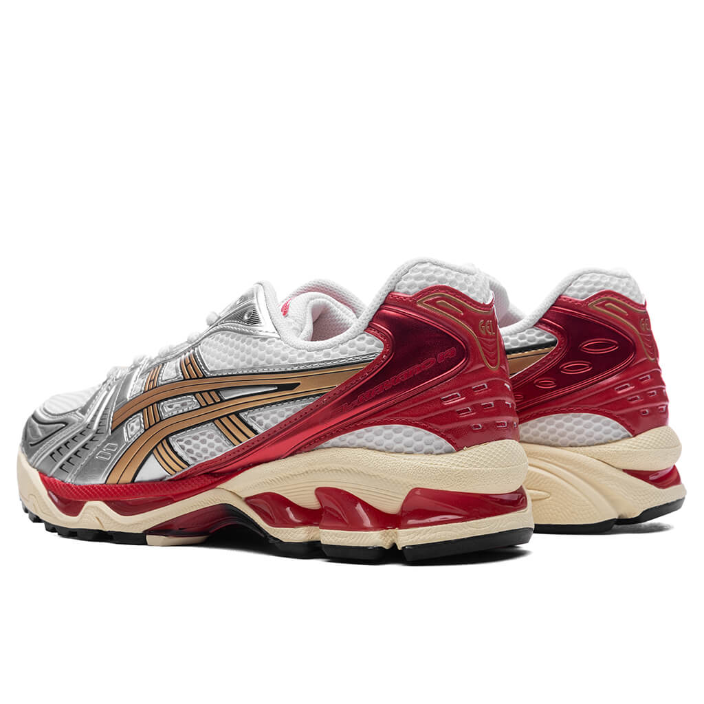 Оригінальна X Sneaker Politics Gel Kayano 14 Cream Asics – детальний вид