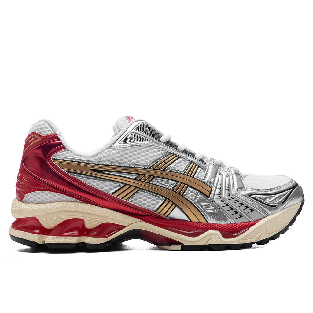 Оригінальна X Sneaker Politics Gel Kayano 14 Cream Asics – боковий вид