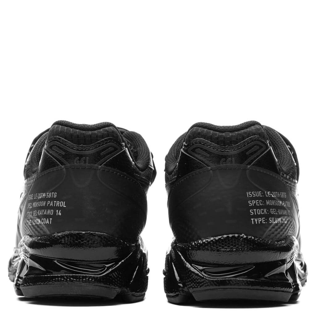Оригінальна X Sbtg X Limited Edt Gel Kayano 14 Black Asics – збільшений вид
