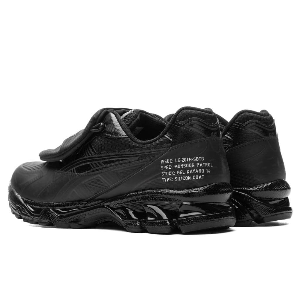 Оригінальна X Sbtg X Limited Edt Gel Kayano 14 Black Asics – детальний вид