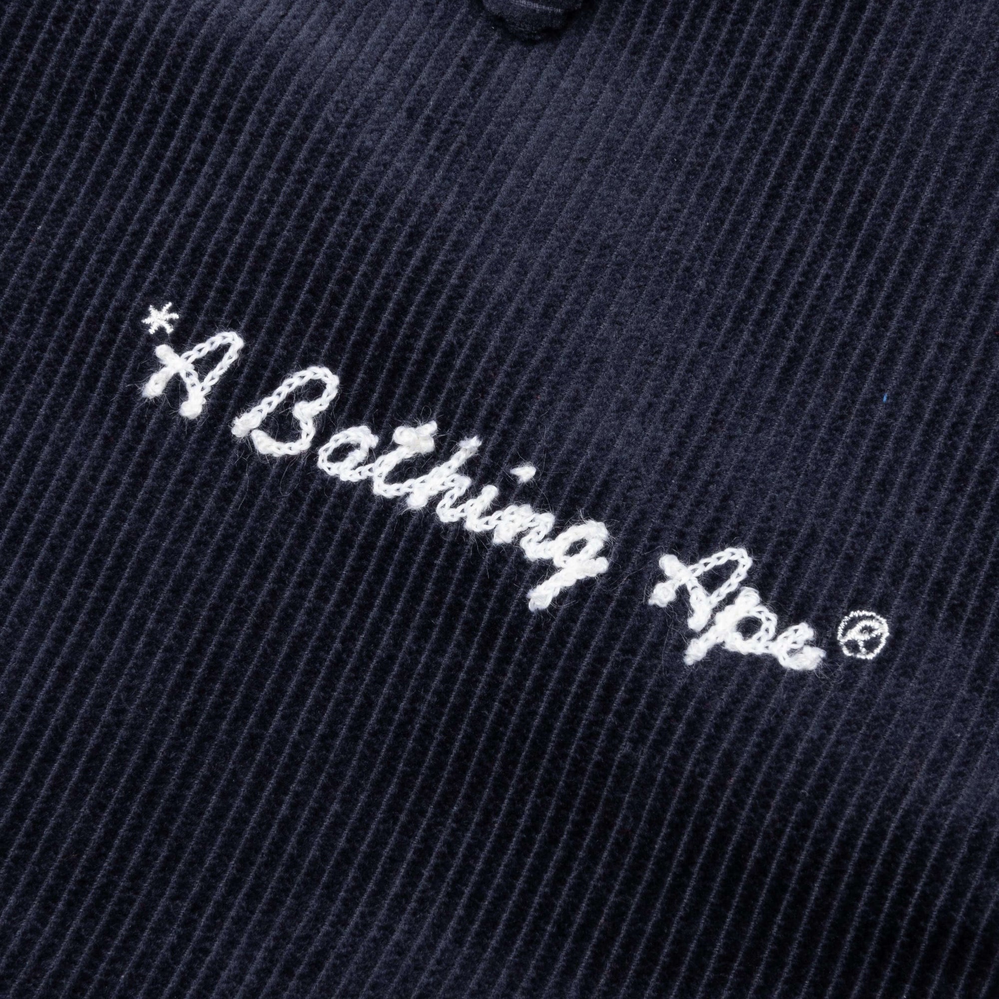 General Corduroy Varsity Jacket A bathing ape – Гарантія оригінальності – детальний вид
