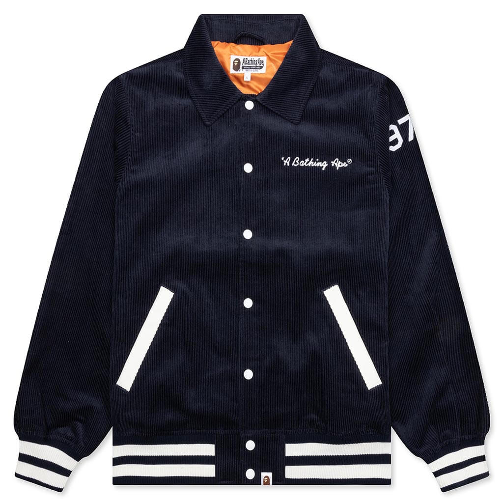 General Corduroy Varsity Jacket A bathing ape – Гарантія оригінальності – боковий вид