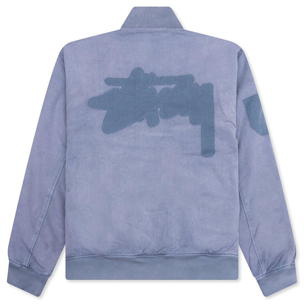 Оригінальна Ghost Logo Canvas Varsity Stussy – вид ззаду