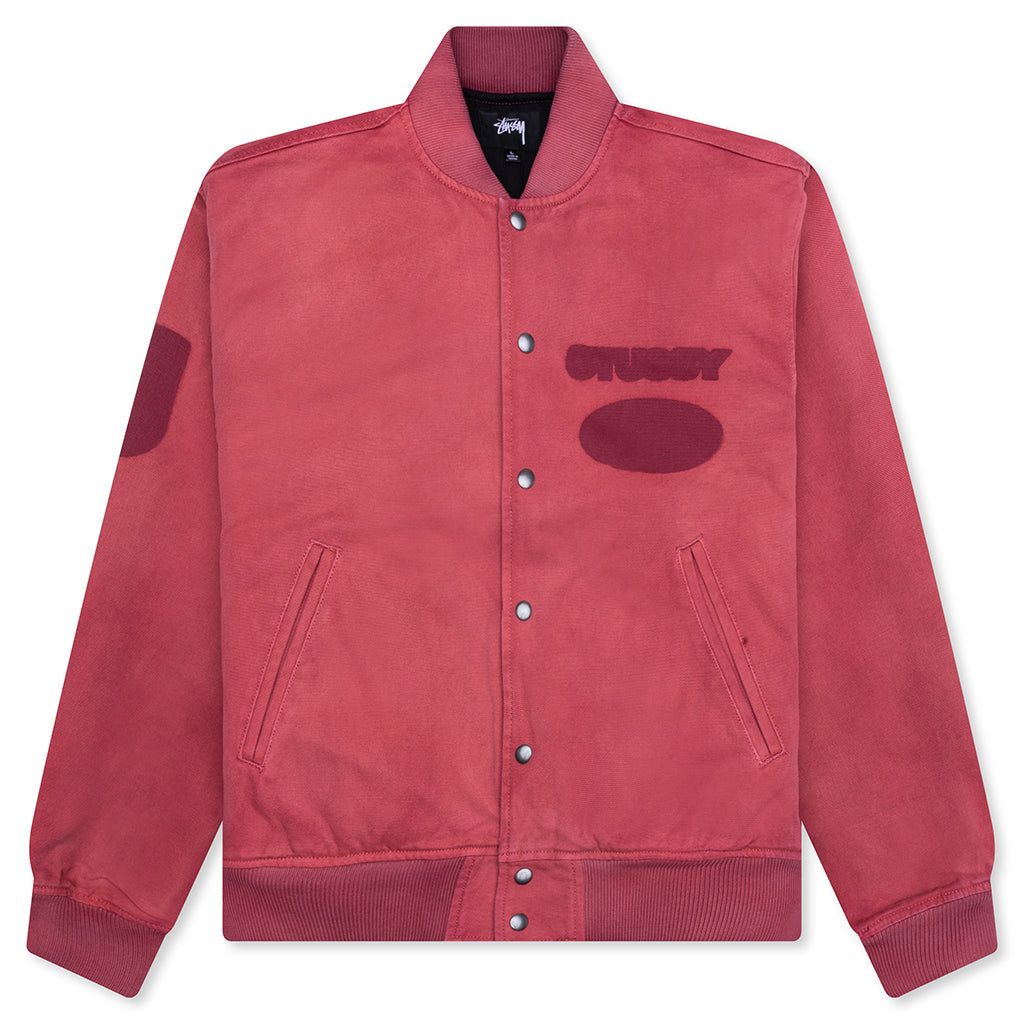 Оригінальна Ghost Logo Canvas Varsity Stussy – боковий вид