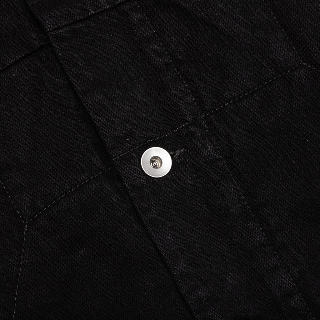 Оригінальна Giacca In Denim Sphinx Jumbo Worker Jacket Rick owens – детальний вид