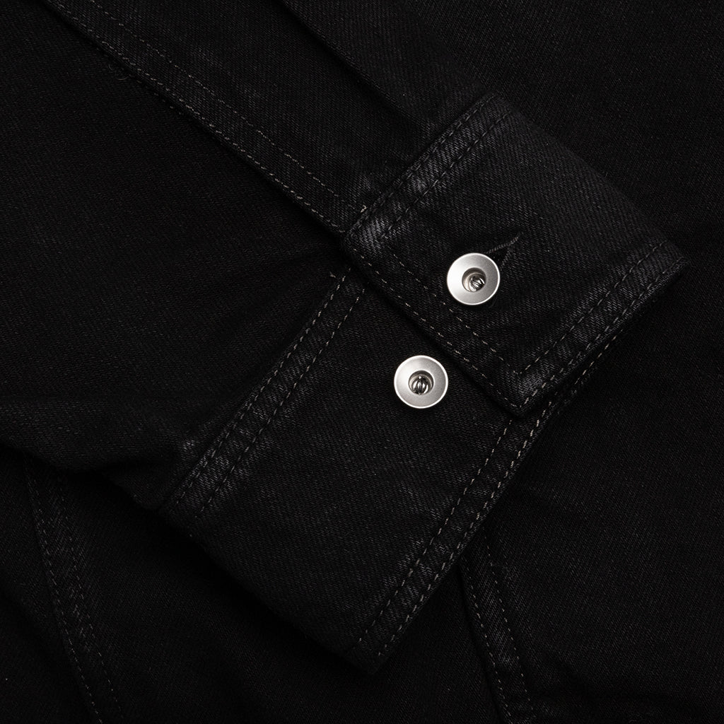 Оригінальна Giacca In Denim Sphinx Jumbo Worker Jacket Rick owens – збільшений вид