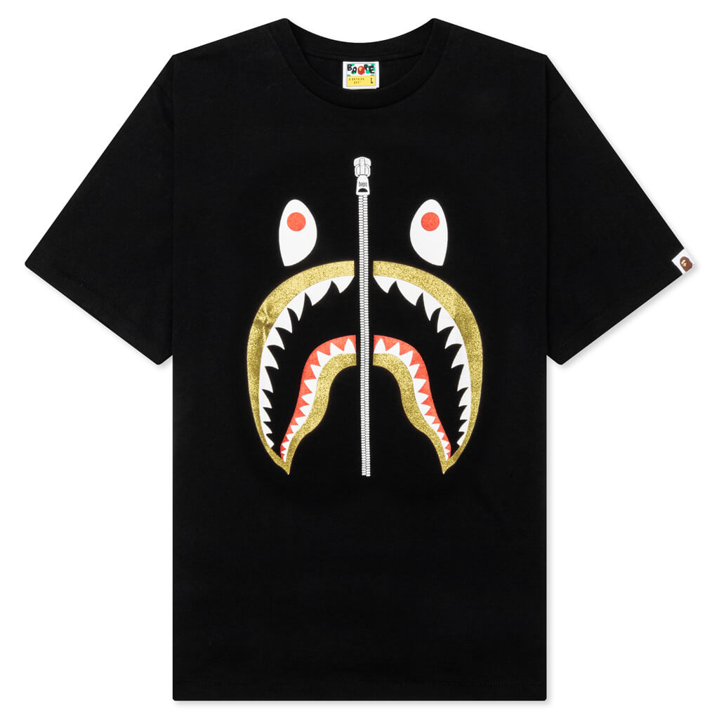 Glitter Shark Tee A bathing ape оригінал – Купити в Україні – боковий вид