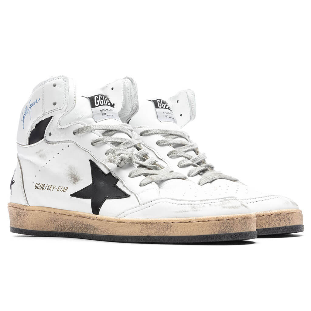 Sky Star Nappa Sneakers Golden goose – Гарантія оригінальності – вид ззаду