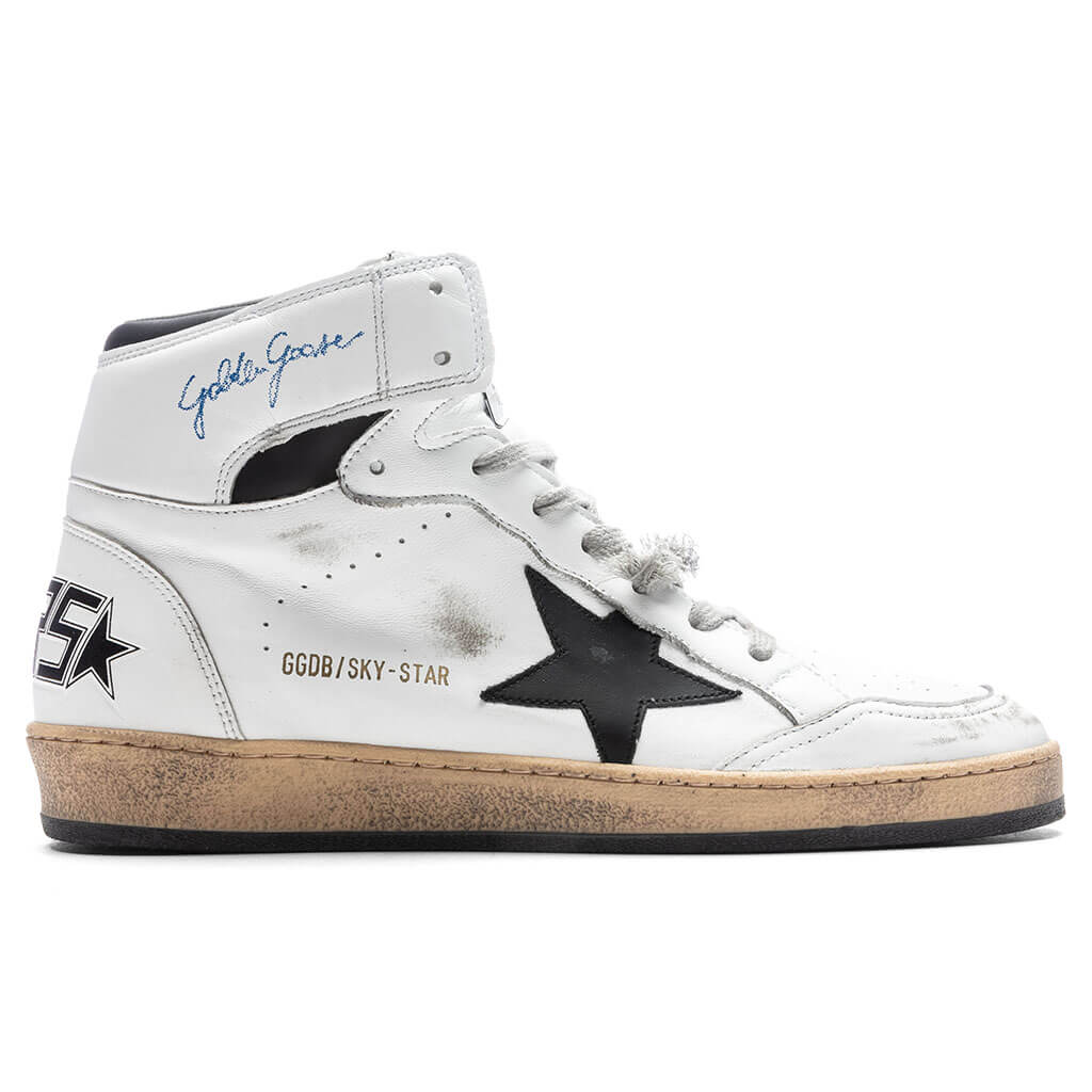 Sky Star Nappa Sneakers Golden goose – Гарантія оригінальності – боковий вид