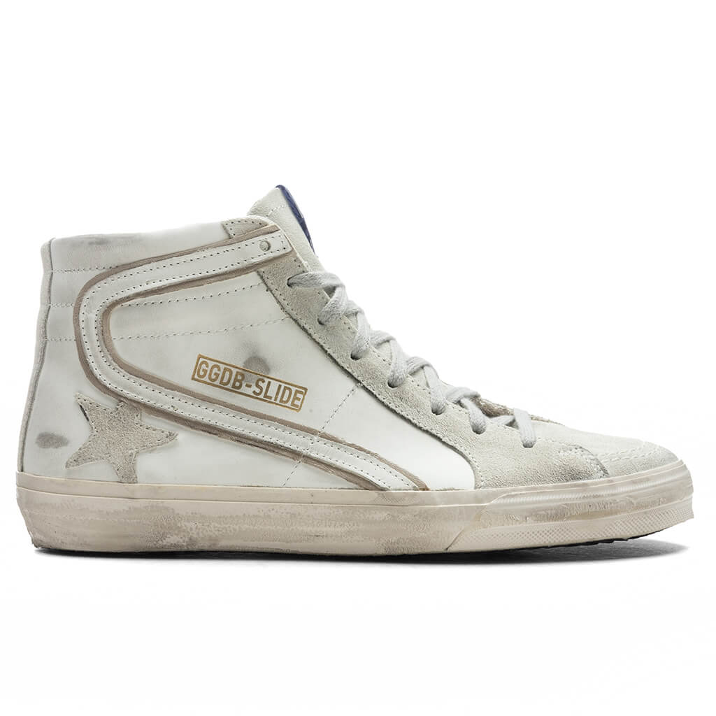 Оригінальна Slide Leather Sneakers Golden goose – боковий вид