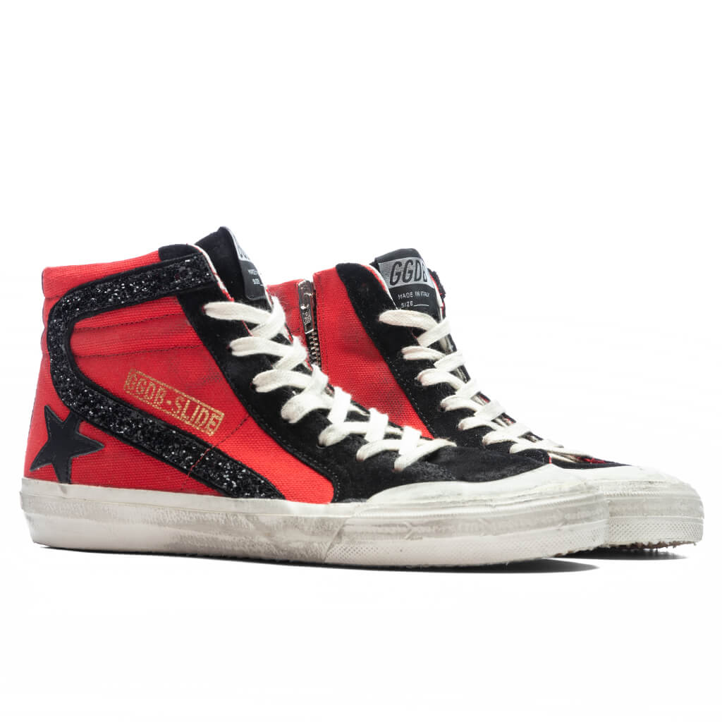 Оригінальна Womens Leather Star Slide Penstar Golden goose – вид ззаду