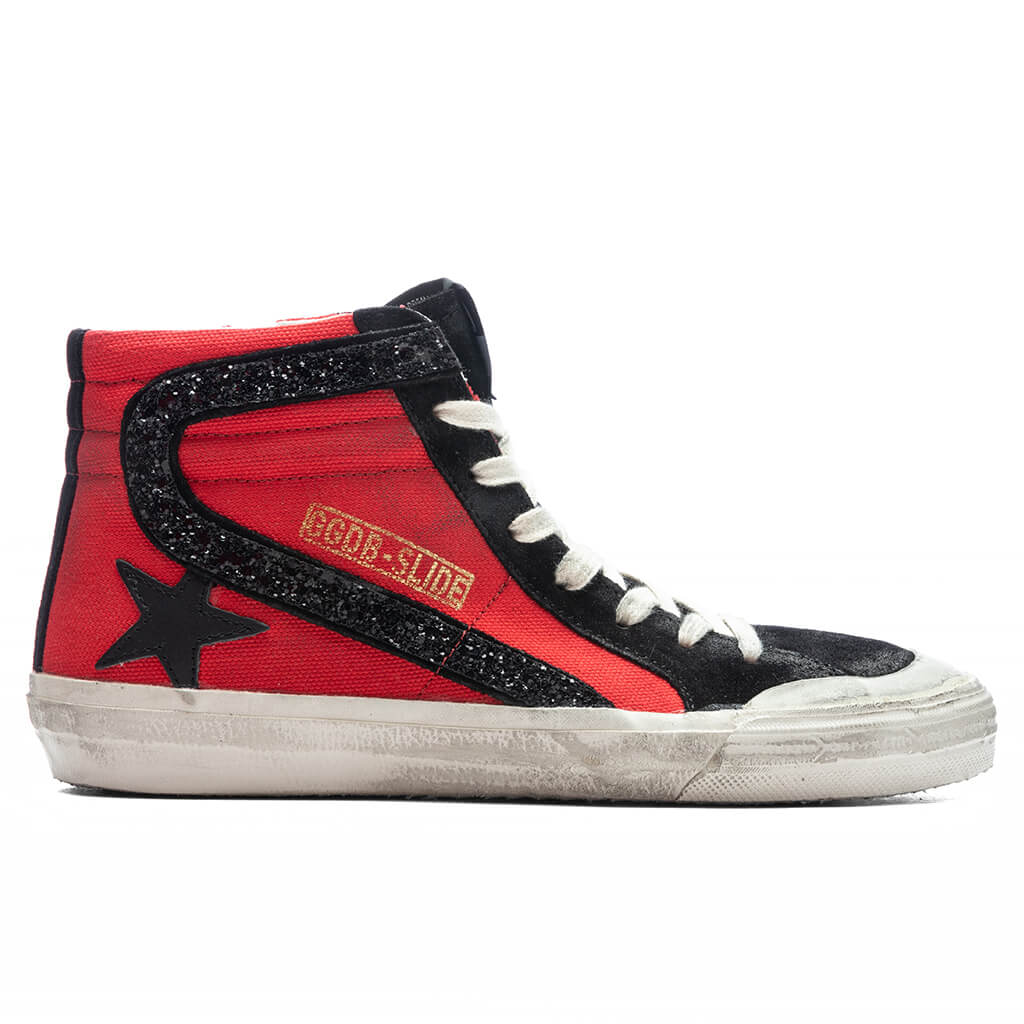 Оригінальна Womens Leather Star Slide Penstar Golden goose – боковий вид