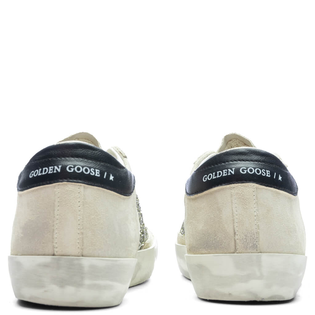Оригінальна Womens Glitter Suede Super Star Golden goose – збільшений вид