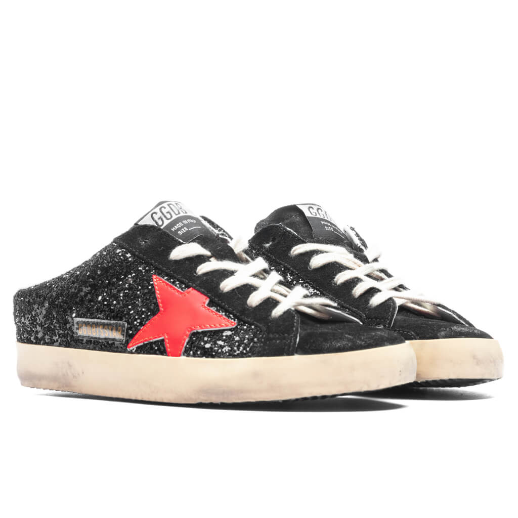 Оригінальна Womens Sneakers Leather Sabot Super Star Golden goose – вид ззаду